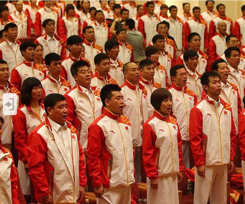7月10日奥运代表团在北京正式成立