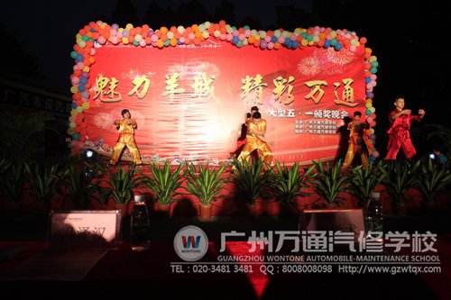 开场的武术表演
