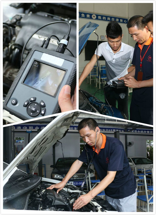 广州万通将汽车“听诊器”应用课堂