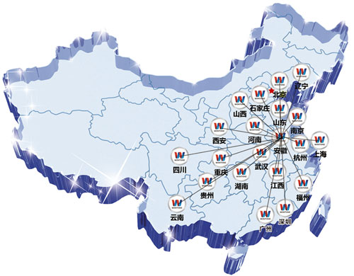 遍布全国的就业网络